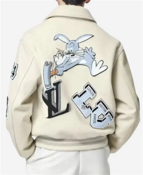 louis vuitton university jacket|louis vuitton bugs bunny jacket.